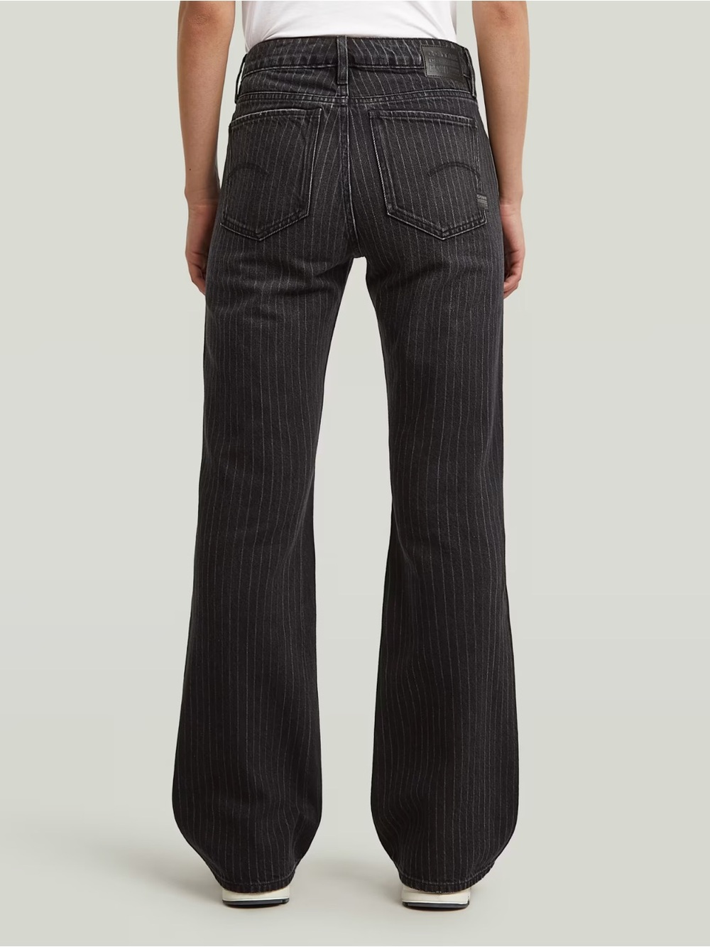 G-Star Bootcut Lasered Pinstripe Jeans - Picture 2 of 15